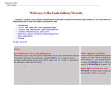 Tablet Screenshot of cashrailway.co.uk